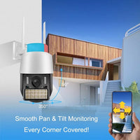 Thumbnail for Cámara De Seguridad V380 Pro Wifi Ptz C166-h Para Exterior