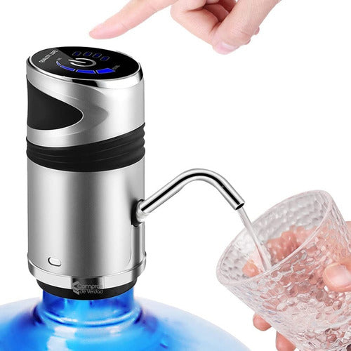 Dispensador De Agua Para Botellón Digital Recargable Táctil
