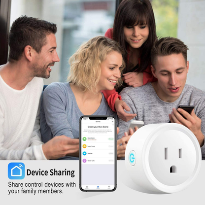 Enchufe Inteligente Toma Corriente Alexa Tuya Smart Wifi