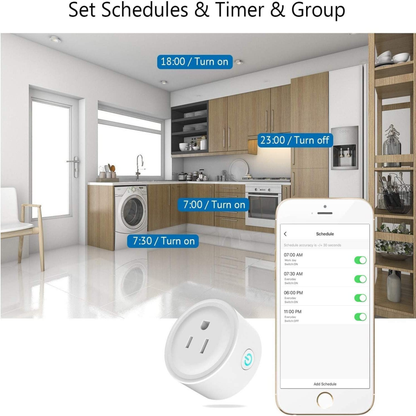 Enchufe Inteligente Toma Corriente Alexa Tuya Smart Wifi