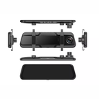 Espejo Retrovisor Con Cámara Táctil Dual 1080p Fullhd M1 Pro