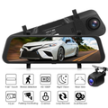 Espejo Retrovisor Con Cámara Táctil Dual 1080p Fullhd M1 Pro