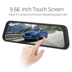 Espejo Retrovisor Con Cámara Táctil Dual 1080p Fullhd M1 Pro