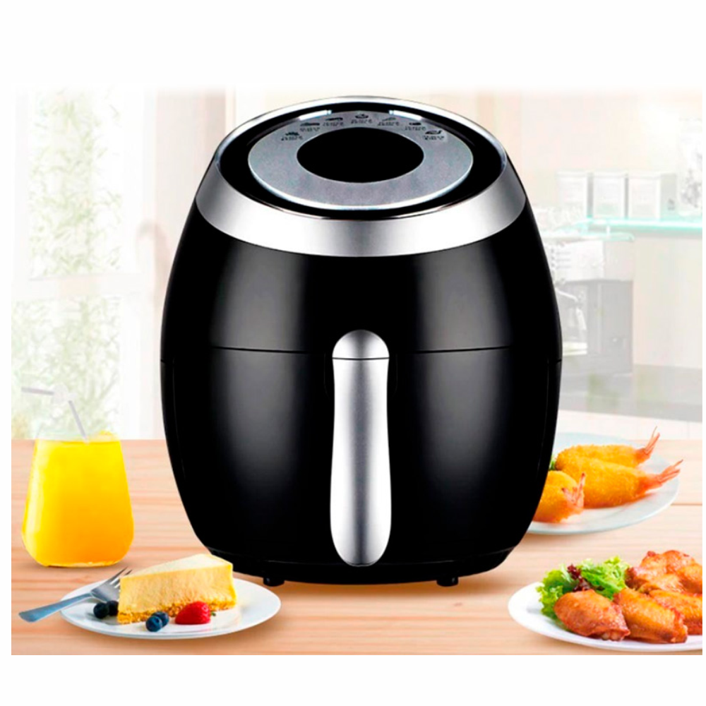 Freidora De Aire Digital 4.5 Lts Swisshome + Molde Silicona