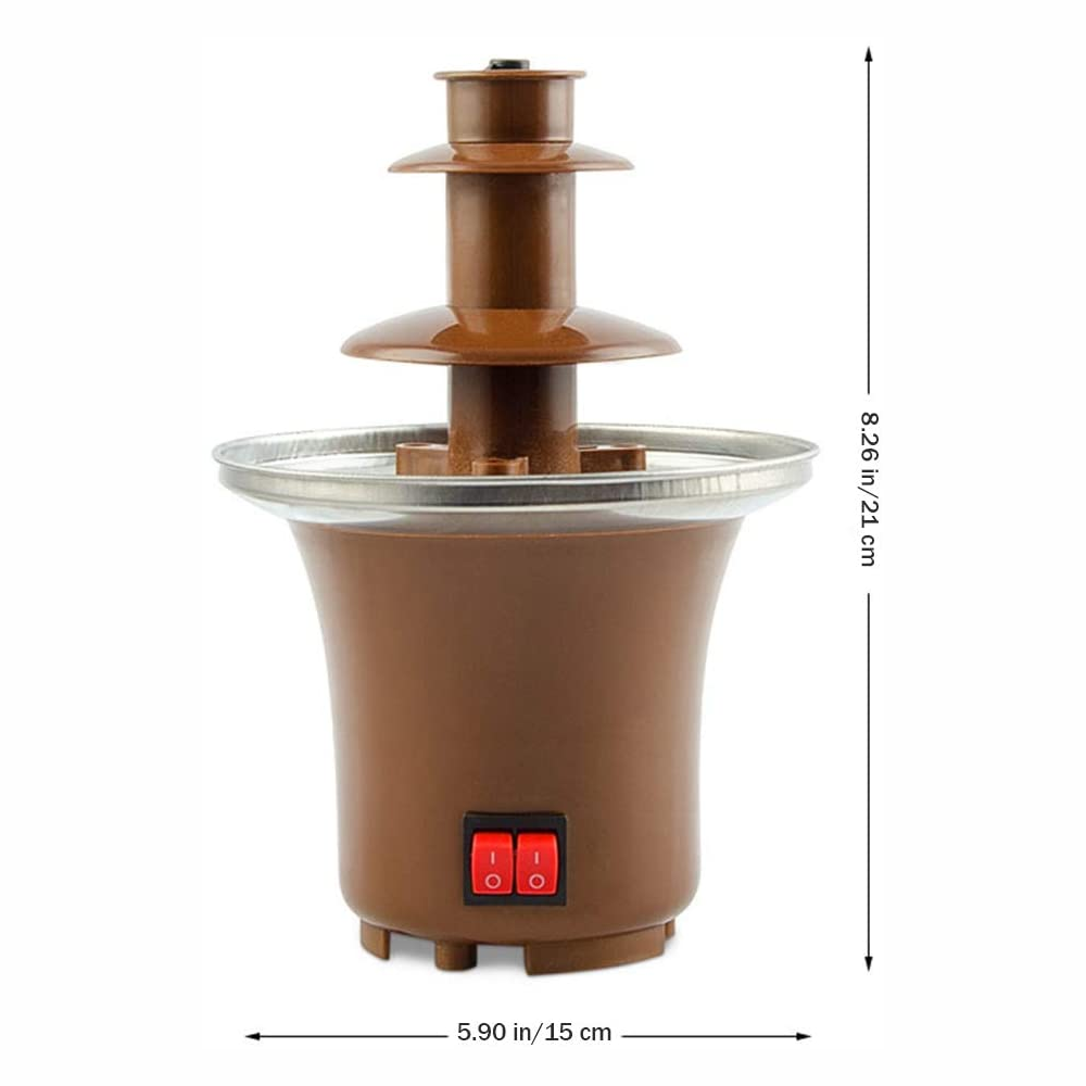Fuente De Chocolate Mini De 3 Capas Fondue Fountain