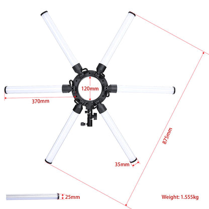Luz Led Profesional Star Light Para Fotografía 3 Tonos