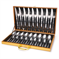 Thumbnail for Juego De Cubiertos En Acero 36 Piezas Diseño Moderno Estuche