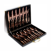 Thumbnail for Juego De Cubiertos En Acero Inoxidable 24pcs + Estuche