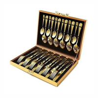Thumbnail for Juego De Cubiertos En Acero Inoxidable 24pcs + Estuche