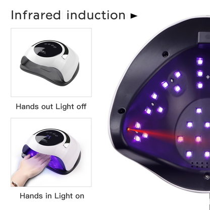 Lampara Secadora Uñas 120w Profesional Pantalla Temporizado