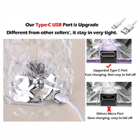 Thumbnail for Lampara De Mesa Touch Tactil Control Remoto Rose Diamond