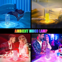 Thumbnail for Lampara De Mesa Touch Tactil Control Remoto Rose Diamond