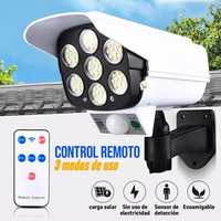 Thumbnail for Lámpara Solar Control Remoto Sensor De Movimiento
