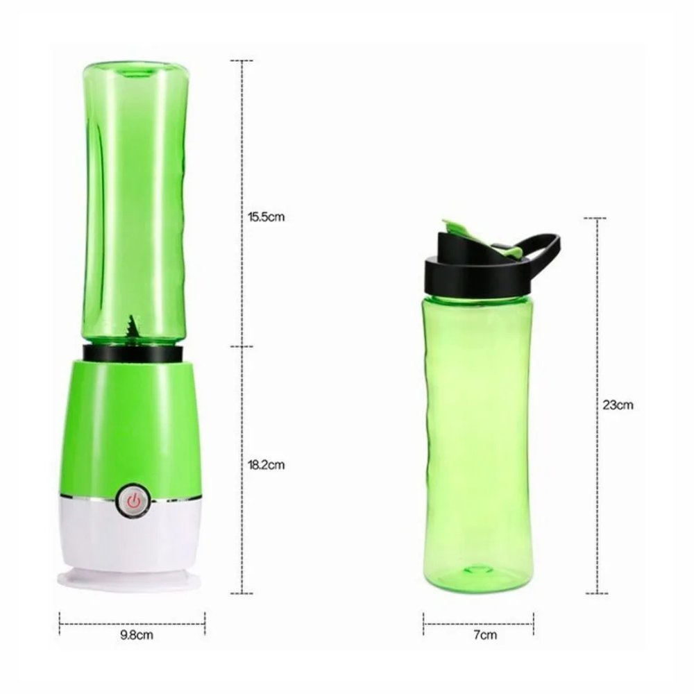 Licuadora Shake n Take Doble Vaso Cuchillas En Acero