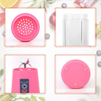 Licuadora Portátil Personal 6 Cuchillas Recargable Usb