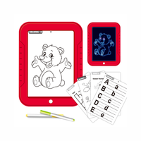 Thumbnail for Tableta De Dibujo Con Luz Led Magic Pad 6 Marcadores