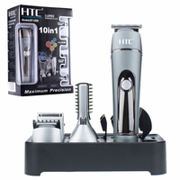 Thumbnail for Maquina Afeitadora Peluquera 10 En 1 Inalámbrica Lavable HTC