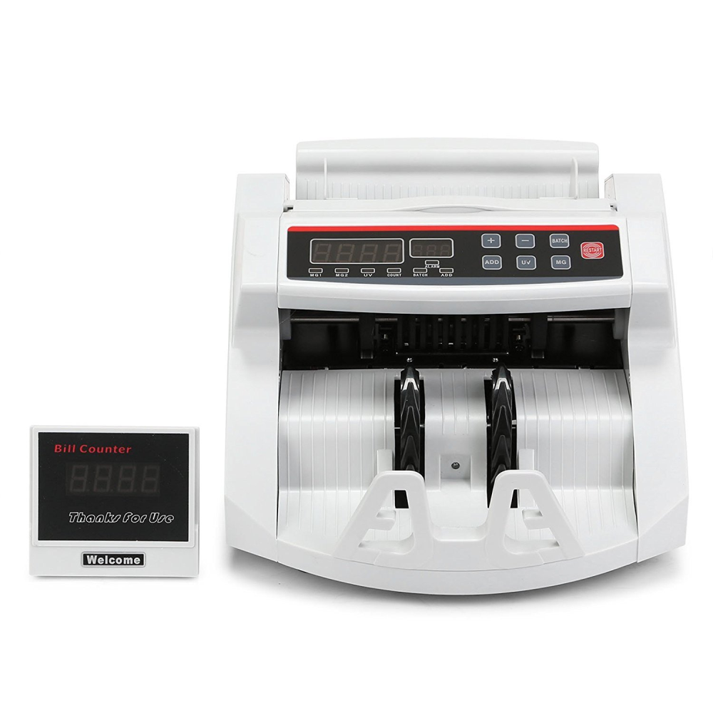 Maquina Contadora De Billetes Id Billetes Falsos Billcounter