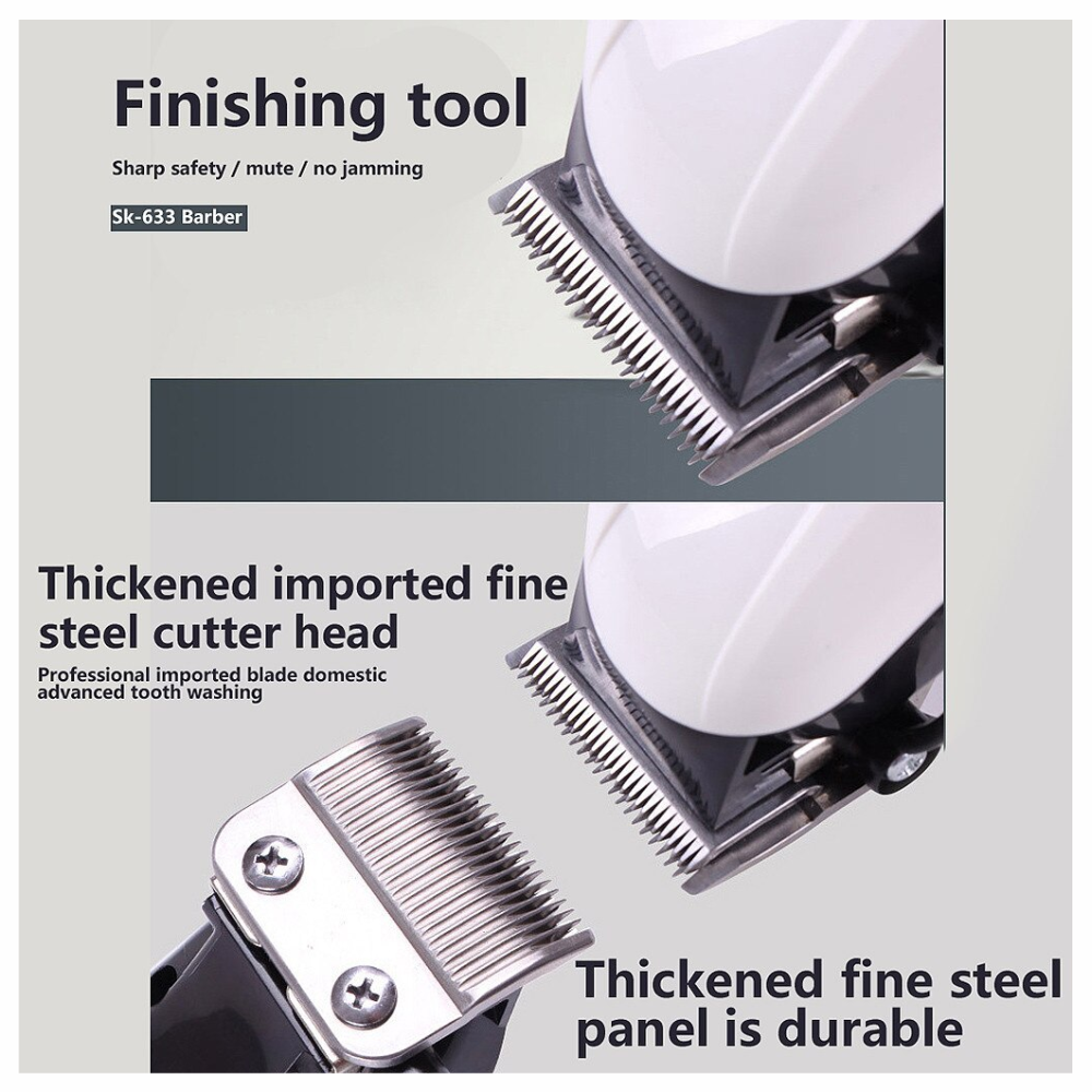 Maquina De Peluquería Recargable Personal Profesional