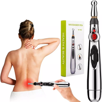 Thumbnail for Masajeador Pluma Eléctrica Acupuntura 3 En 1 De 9 Intensidad