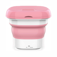 Thumbnail for Mini Lavadora Portátil Pequeña Plegable Lavadora
