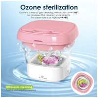 Thumbnail for Mini Lavadora Portátil Pequeña Plegable Lavadora