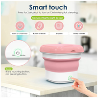 Thumbnail for Mini Lavadora Portátil Pequeña Plegable Lavadora