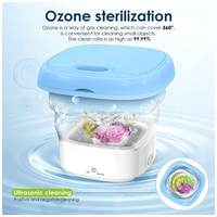 Thumbnail for Mini Lavadora Portátil Pequeña Plegable Lavadora