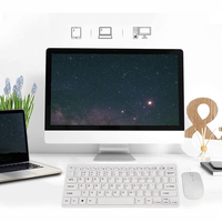 Thumbnail for Combo Mini Teclado + Mouse Inalambrico + Protector Silicona K-03