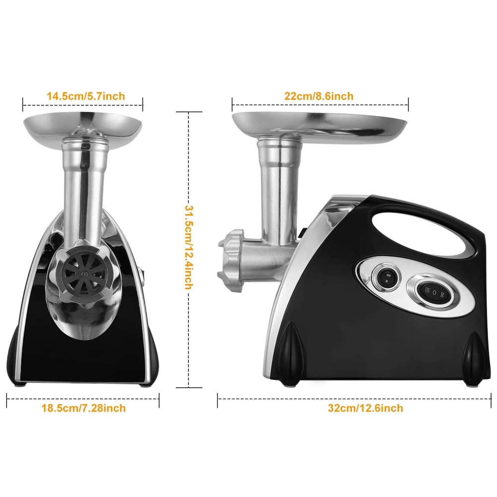 Molino Eléctrico Picador De Carne Swisshome 2800W