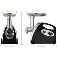 Thumbnail for Molino Eléctrico Picador De Carne Swisshome 2800W