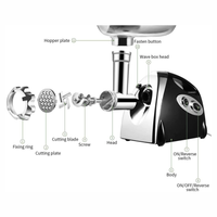 Thumbnail for Molino Eléctrico Picador De Carne Swisshome 2800W