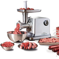 Thumbnail for Molino Eléctrico Picador De Carne Metálico 3000w Renahouse
