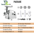 Molino Electrico Picador De Carne y Maíz Universal Royal 1200W