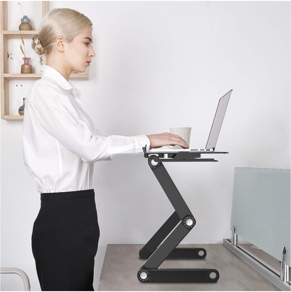 Mesa Multifuncional Ajustable Para Laptop Con Ventilador