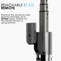 Thumbnail for Palo Selfi Stick 3 En 1 Trípode Control Bluetooth Gymbal H5