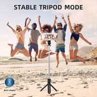 Thumbnail for Palo Selfi Stick 3 En 1 Trípode Control Bluetooth Gymbal H5