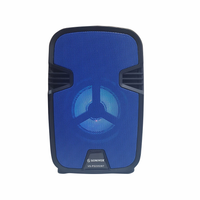 Thumbnail for Parlante Portátil Mini Cabina Bluetooth Luz Led Radio Fm