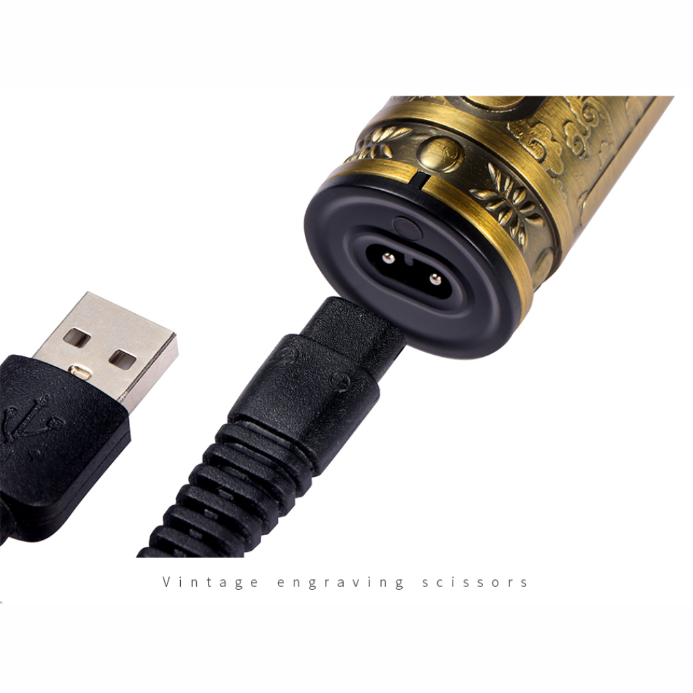 Máquina Patillera Recargable Vgr V-228 Diseño Pantalla Led