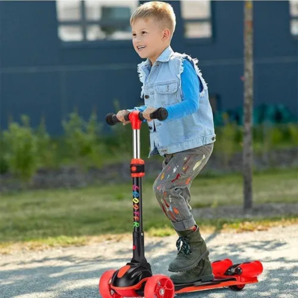 Patineta Scooter Para Niños Burbujas Bluetooth Led Music