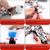 Thumbnail for Pistola De Hidrogel Balas Orbeez Recargable Akm-47 Rafaga