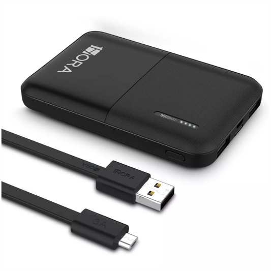 Power Bank Batería Externa Portátil 5000 Mah Doble Salida