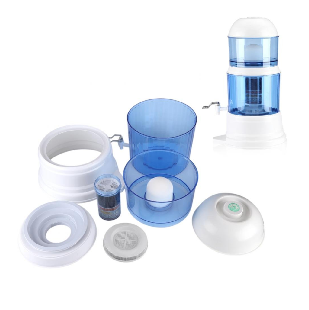 Purificador De Agua, Grifo Metálico 14 Litros