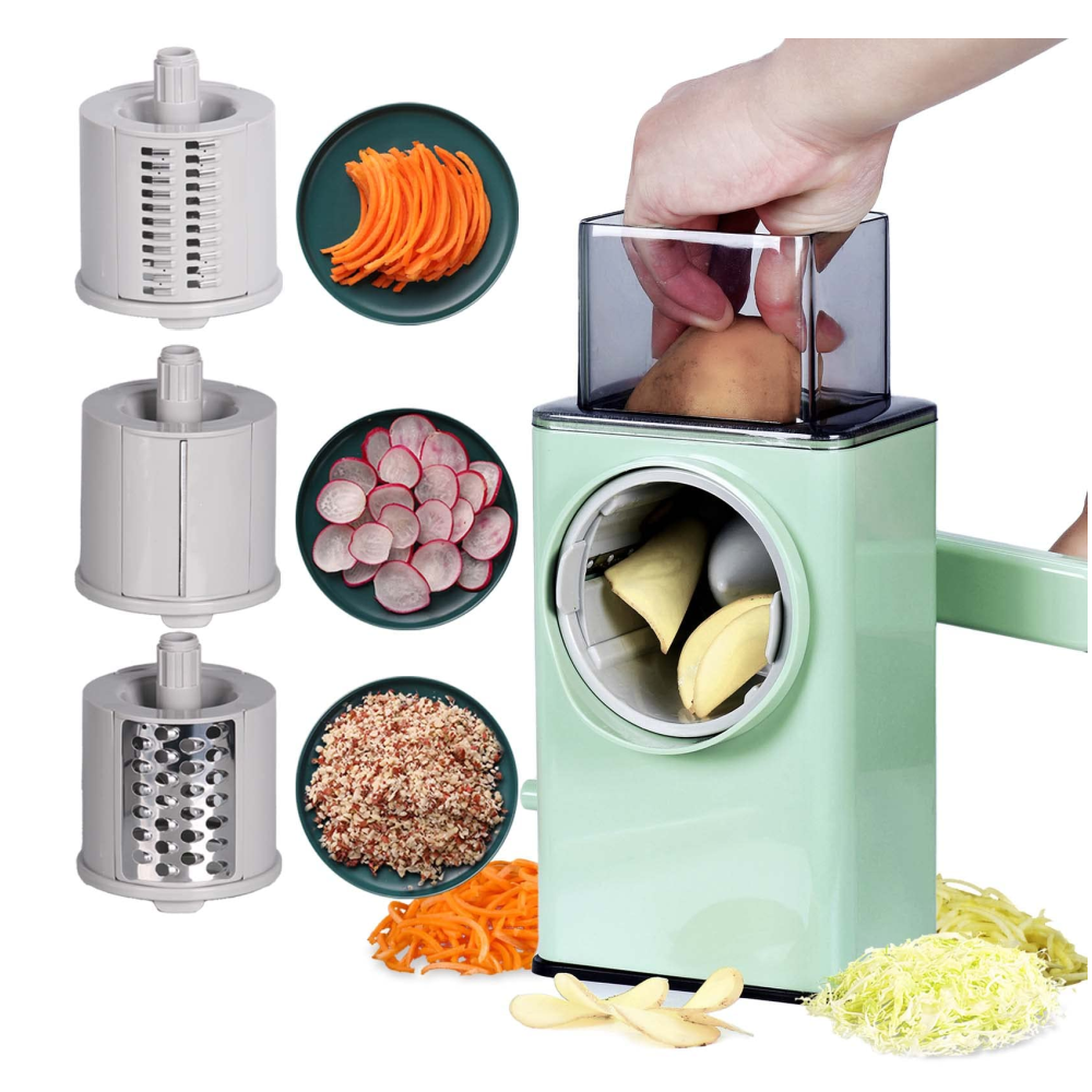 Rallador De Verduras Vegetales De Alta Calidad Multifuncional