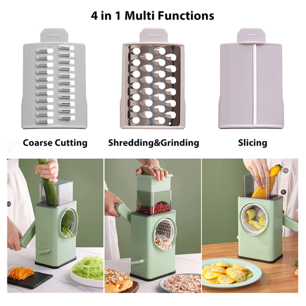 Rallador De Verduras Vegetales De Alta Calidad Multifuncional