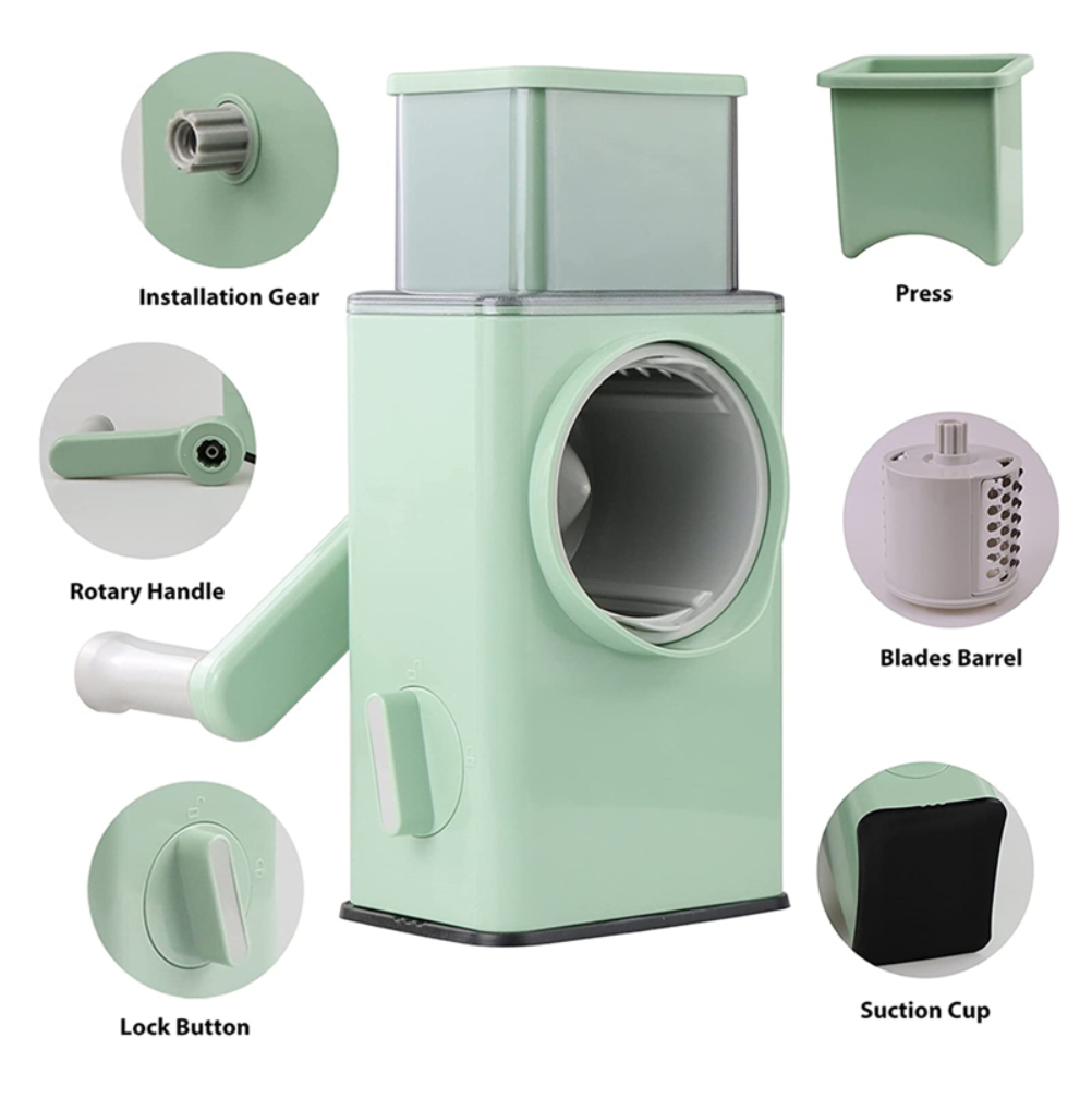 Rallador De Verduras Vegetales De Alta Calidad Multifuncional