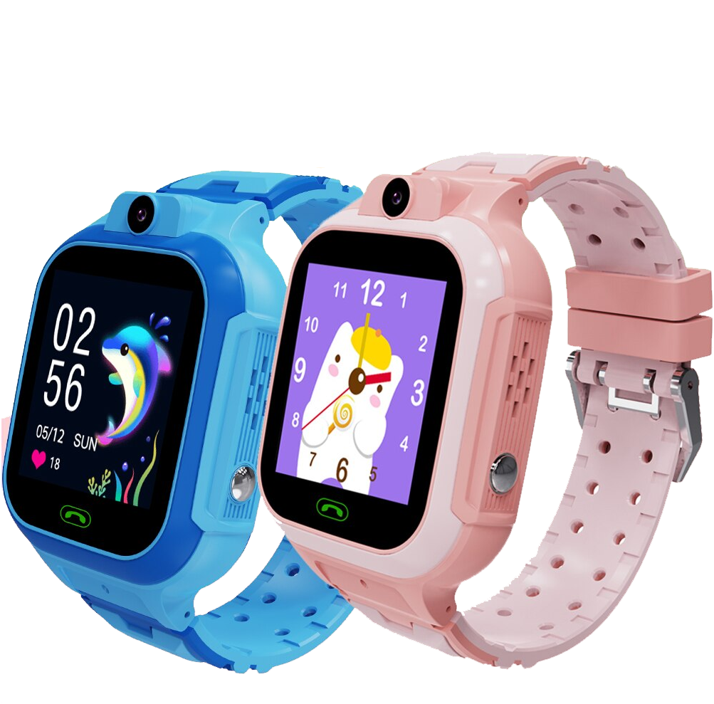Reloj Niños Gps Smarwatch Contesta Llamadas Cámara Q12 Recargable