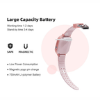 Reloj Niños Gps Smarwatch Contesta Llamadas Cámara Q12 Recargable