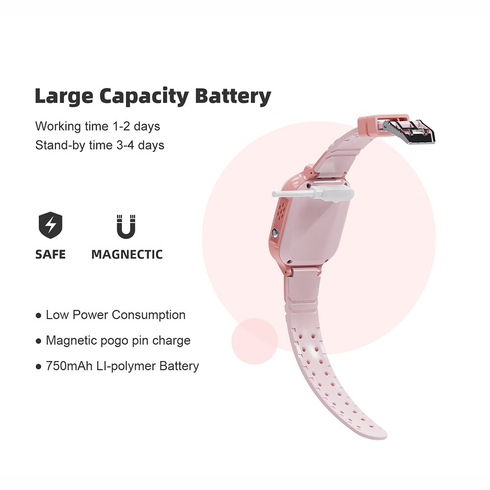 Reloj Niños Gps Smarwatch Contesta Llamadas Cámara Q12 Recargable