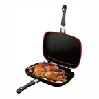 Sartén Doble Parrilla Dessini 40cm Antiadherente